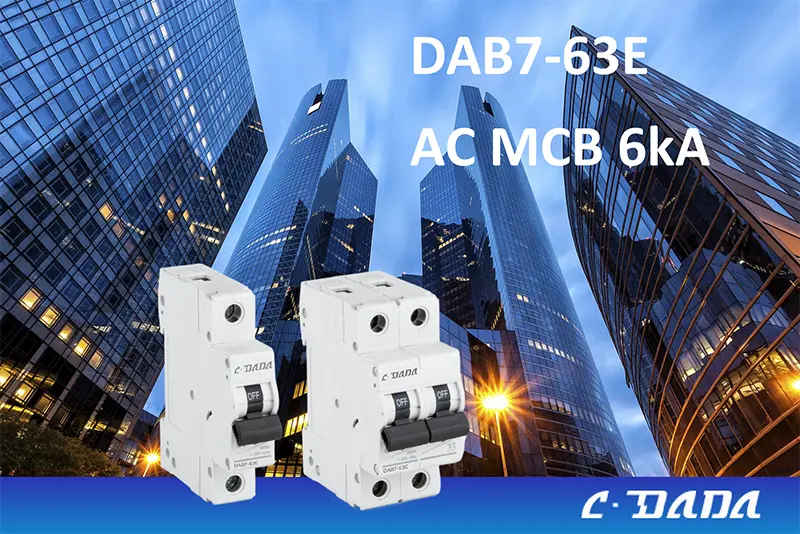 1P 6kA AC Miniature Circuit Breaker